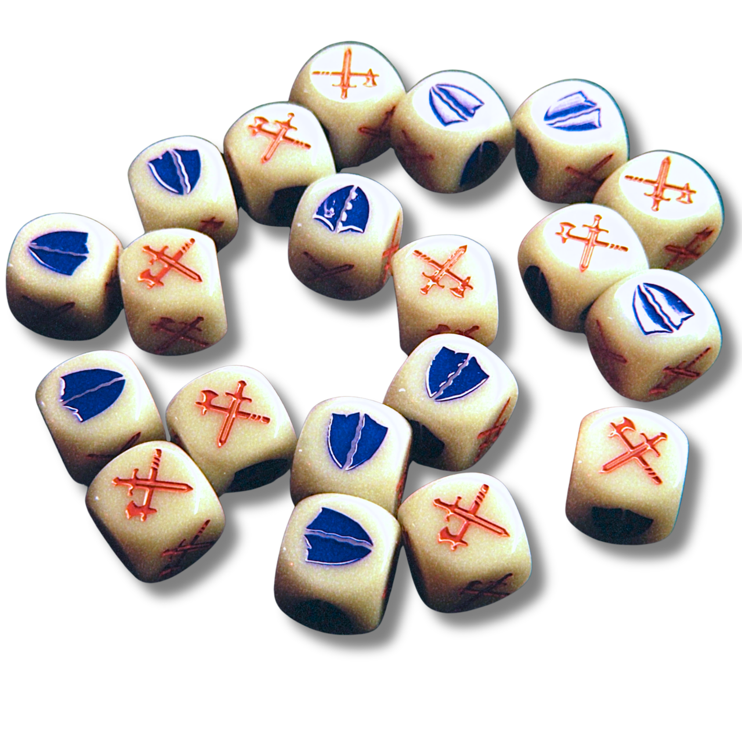 Competitive Attack/Defence Dice